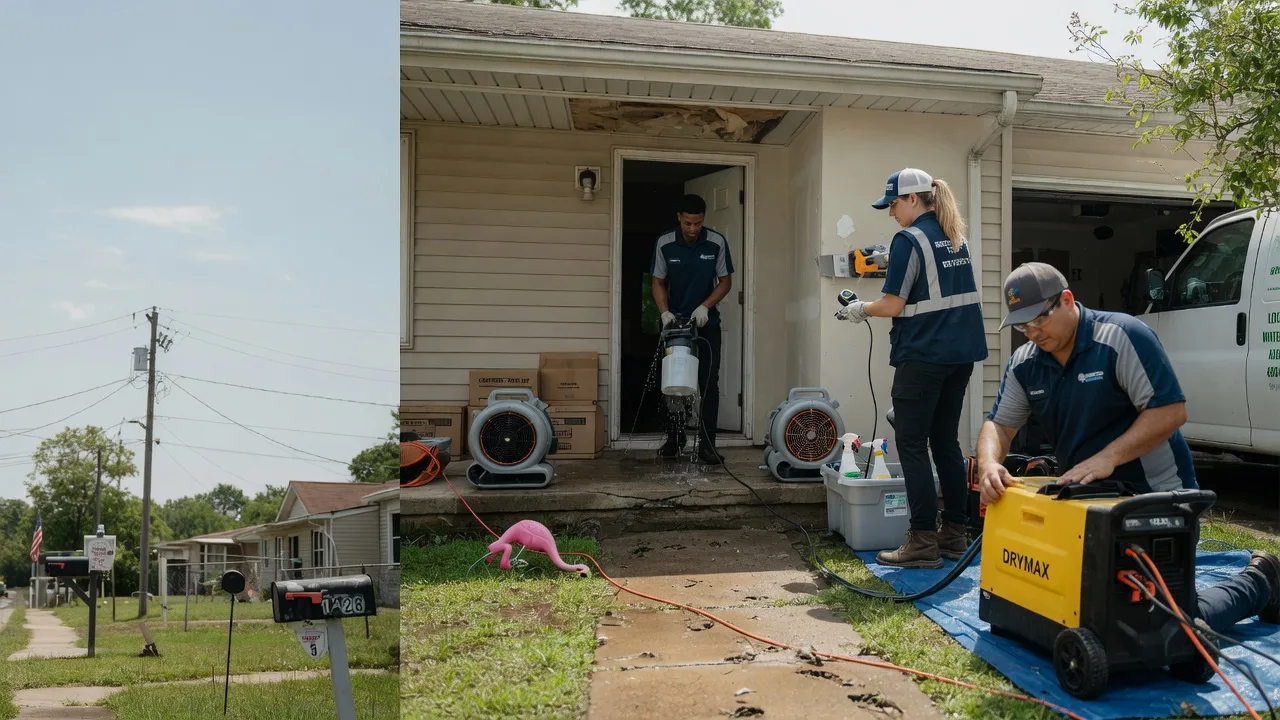 Storm Damage Water Removal in Columbiana, OH near me